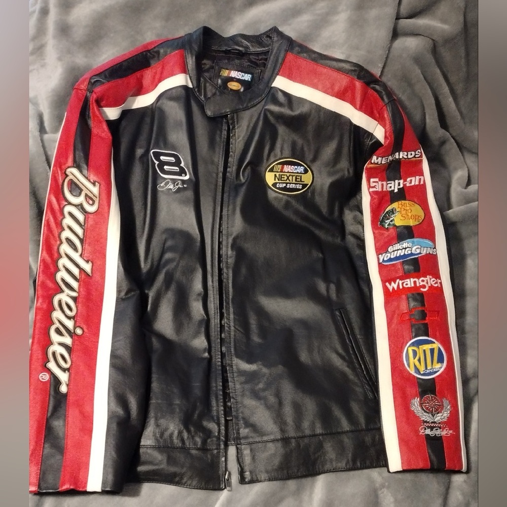 Dale Earnhardt Jr leather jacket sz xxl